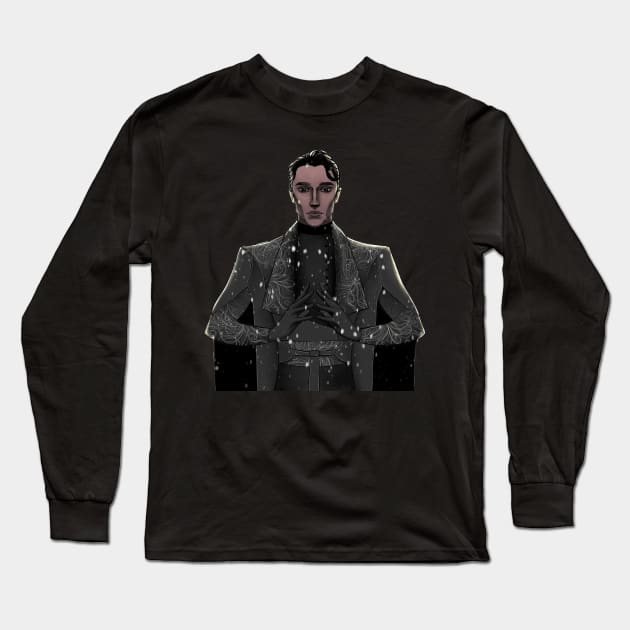 Shadow And bone Man Long Sleeve T-Shirt by HarrietGilley